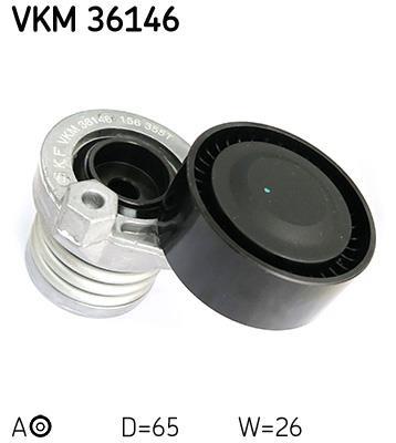 Polea tensora, correa auxiliar servicios SKF ref. VKM 36146